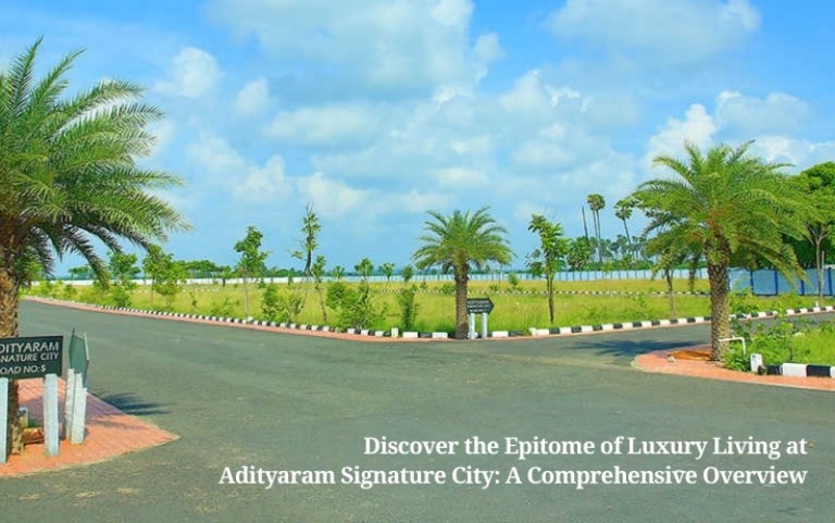 Discover the Epitome of Luxury Living at Adityaram Signature City: A Comprehensive Overview