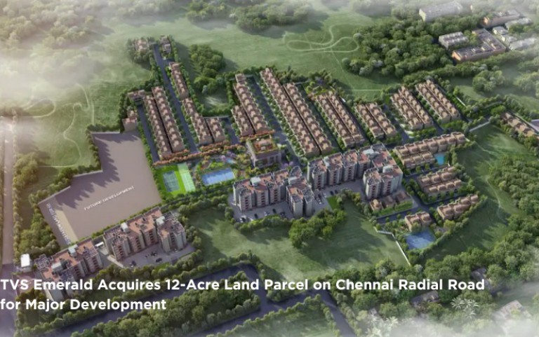 TVS Emerald Acquires 12-Acre Land Parcel on Chennai's Radial Road for Major Development